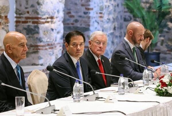 Встреча делегаций США, Турции и Украины