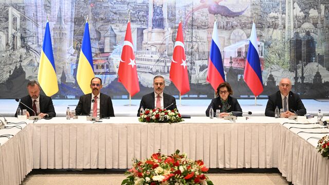 © РИА Новости . Рамиль Ситдиков / Переговоры России и Украины в Стамбуле