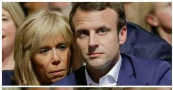 Макрон и Брижит Первая мадам Франции с лицом Панина. Семь лиц Брижит Макрон на фоне ее мужа