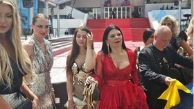 Представительницы Украины в Каннах. Фото из социальных сетей