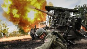 Боевая работа расчета САУ 2С7М Малка группировки войск Центр на Красноармейском направлении СВО