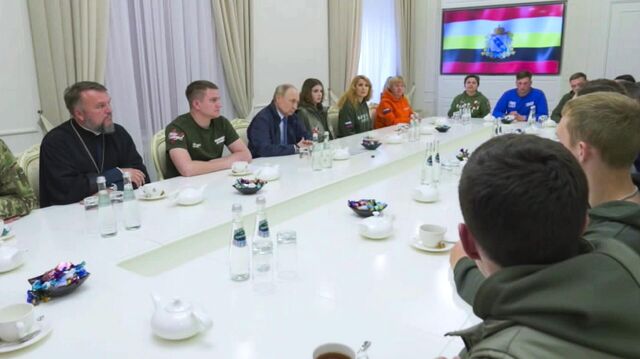 Путин в Курской области: помощь населению, война с неонацизмом, условия для победы