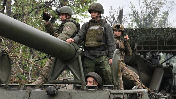 Боевая работа расчета САУ 2С7М Малка группировки войск Центр на Красноармейском направлении СВО