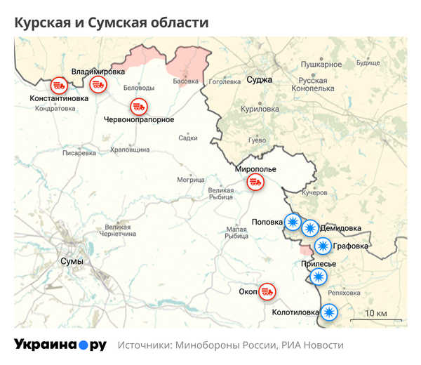 Курская и Сумская области