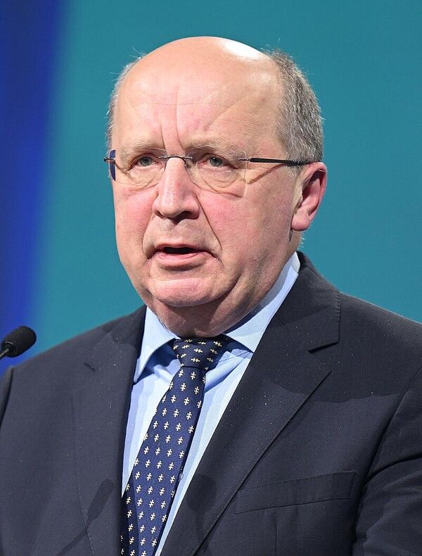 Андрюс Кубилюс на трибуне