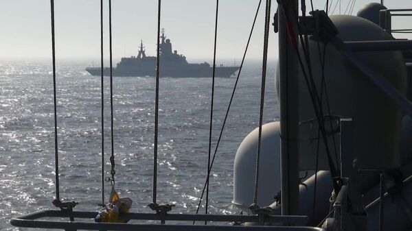 Учения Балтийского флота