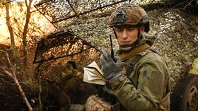 Боевая работа расчета гаубицы Д-30 группировки войск Центр на Красноармейском направлении СВО