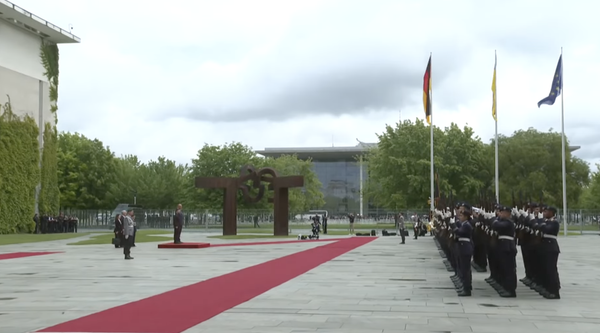 Встреча канцлера ФРГ Фридриха Мерца с Владимиром Зеленским с Украины в Берлине 28 мая 2025 года