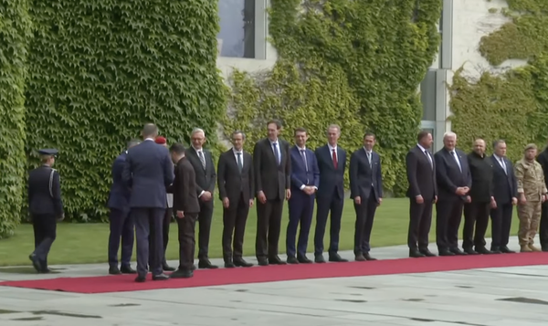 Встреча канцлера ФРГ Фридриха Мерца с Владимиром Зеленским с Украины в Берлине 28 мая 2025 года