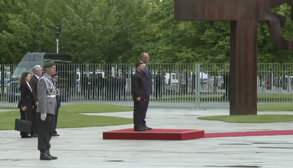 Встреча канцлера ФРГ Фридриха Мерца с Владимиром Зеленским с Украины в Берлине 28 мая 2025 года