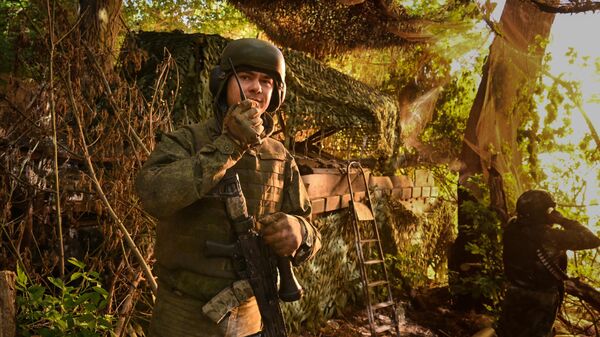 Боевая работы экипажа танка Т-80БВМ группировки войск Центр на Красноармейском направлении СВО
