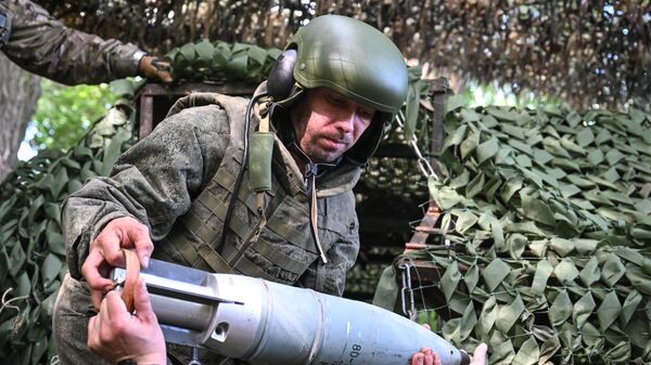 Боевая работы экипажа танка Т-80БВМ группировки войск Центр на Красноармейском направлении СВО