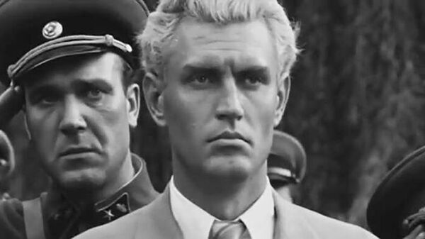 На киевском направлении. Кадр из фильма (Виталий Расстальной и Анатолий Барчук)