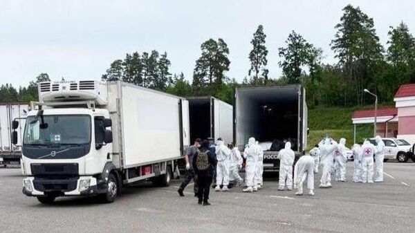Россия и Украина начали обмен телами погибших солдат Россия и Украина начали обмен телами погибших солдат