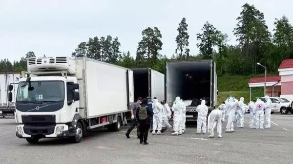 Россия и Украина начали обмен телами погибших солдат