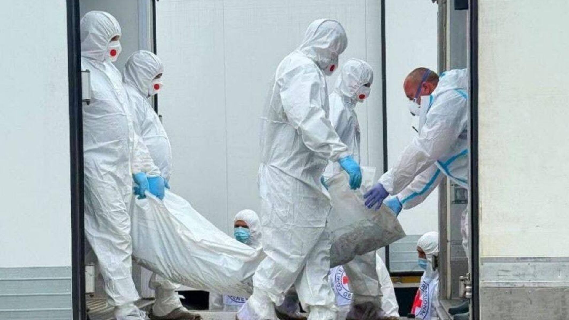 Россия и Украина начали обмен телами погибших солдат Россия и Украина начали обмен телами погибших солдат - РИА Новости, 1920, 20.06.2025