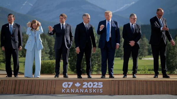 Участники саммита G7 в Канаде