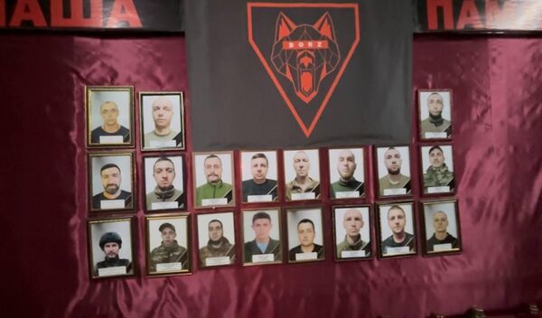 Батальон Борз, фото павших героев
