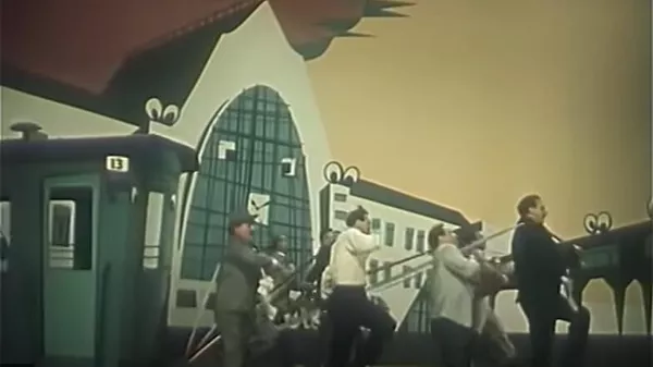 Ехали мы, ехали.... Кадр из фильма Ехали мы, ехали.... Кадр из фильма