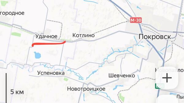 Поступают оперативные данные, что под Красноармейском идёт активный штурм посёлка Удачное, сообщает военкор Тимофей Ермаков: