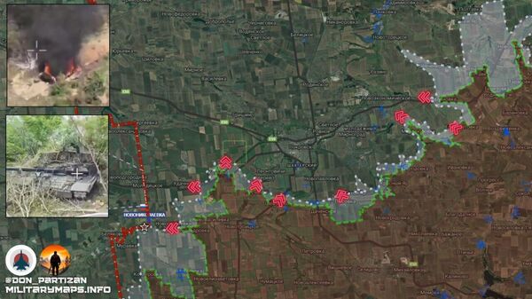 Обстановка на Красноармейском (Покровском) направлении