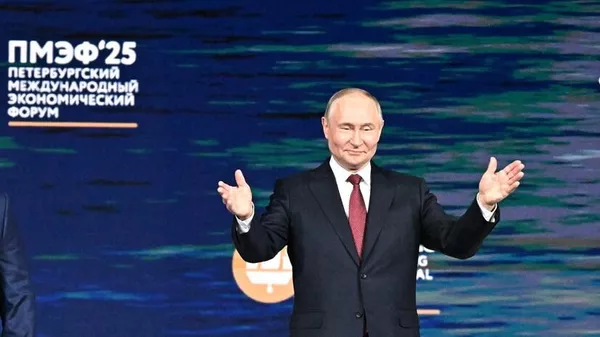 Путин на ПМЭФ