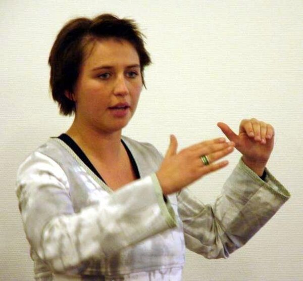 Фрадериксен в молодости