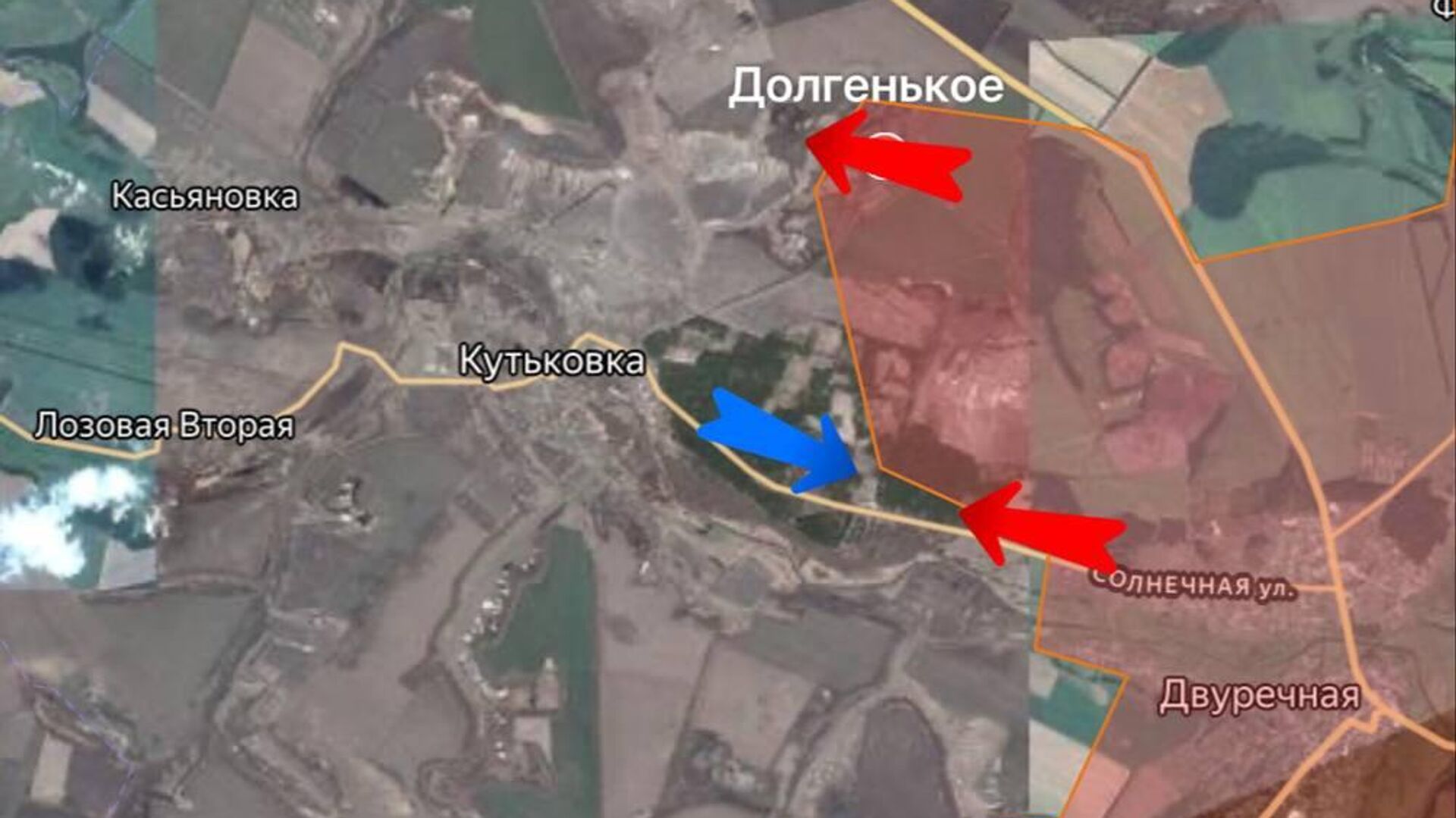 Обстановка на Купянском направлении Обстановка на Купянском направлении - РИА Новости, 1920, 24.06.2025