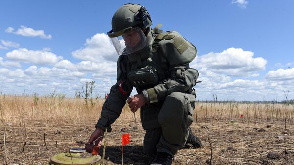 Разминирование освобожденных территорий ДНР