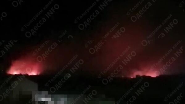 В Одесской области многочисленные пожары после поражения объектов противника