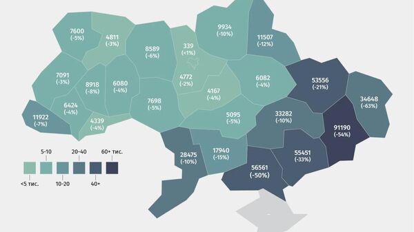 На Украине осталось наименьшее количество школьников за последние 30 лет