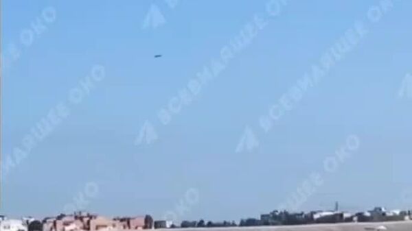 Момент мощного прилета по зданию ТЦК в Полтаве