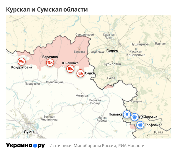 Курская и Сумская области