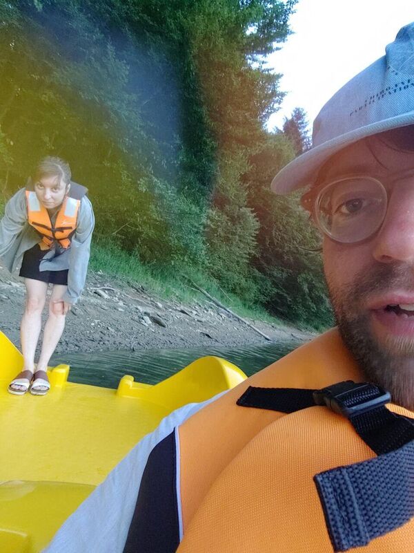 Польша, 2021 год. Сплавляются