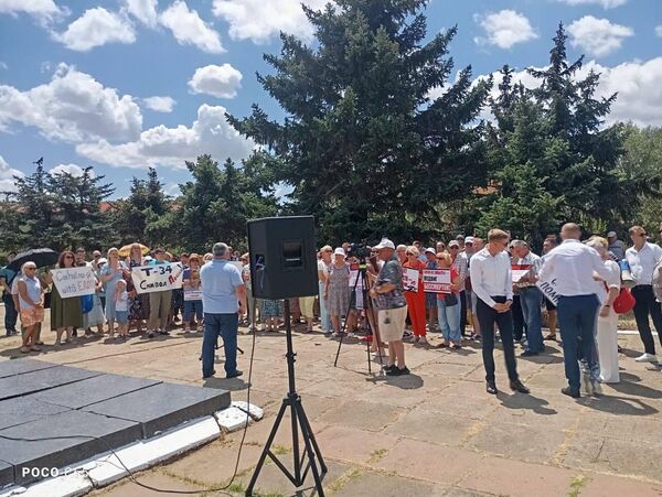 Митинг в Кагуле (Молдавия)