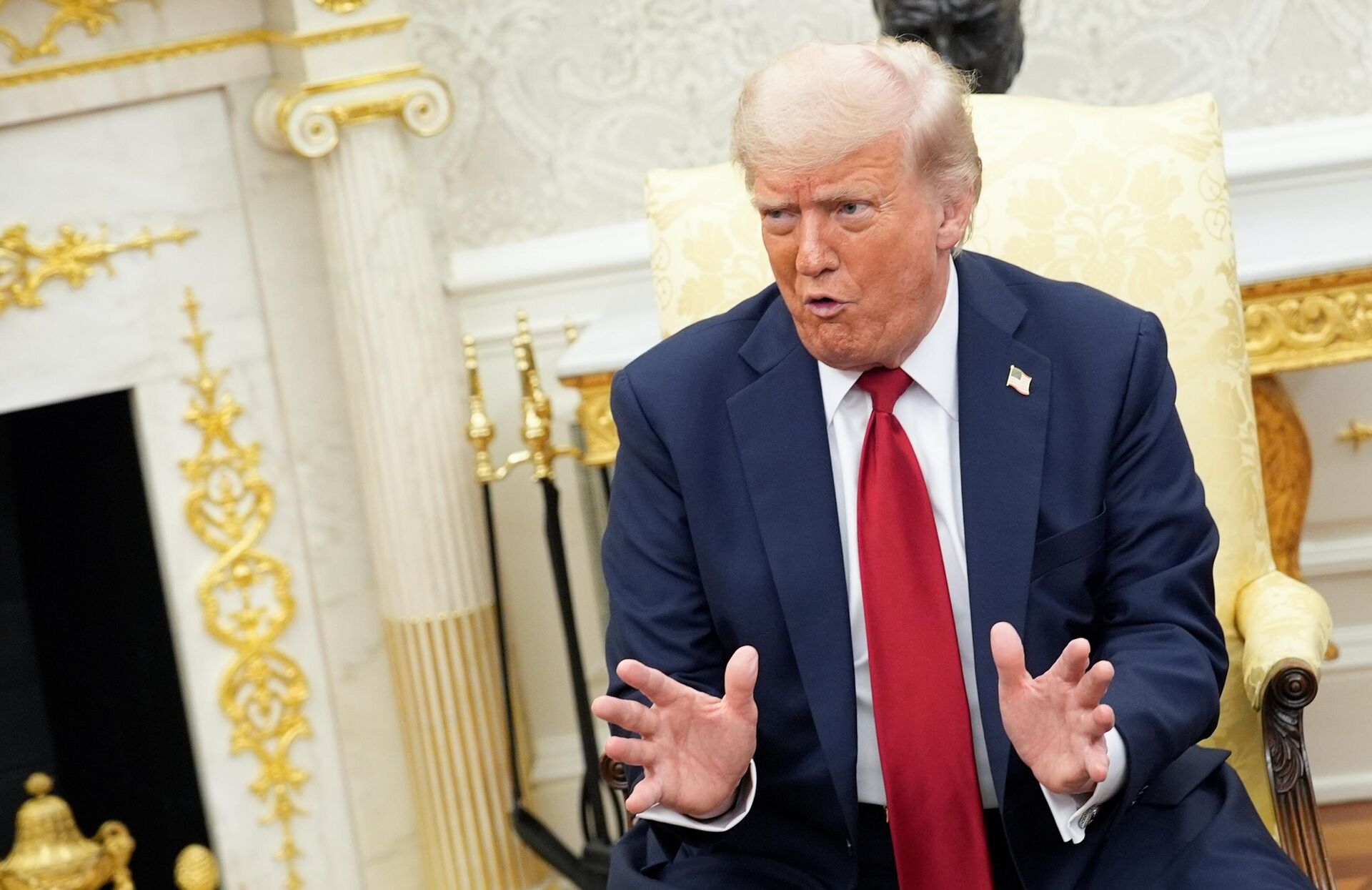 Президент США Трамп заявил о поставках американского оружия Украине через НАТО Президент США Трамп заявил о поставках американского оружия Украине через НАТО - РИА Новости, 1920, 22.07.2025