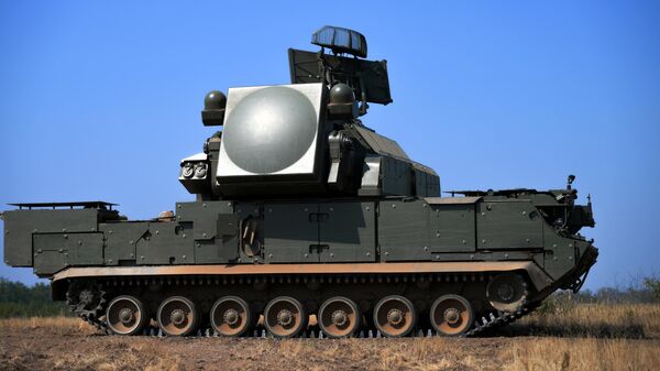 Дежурство расчета ЗРК Тор-М2 группировки войск Центр в ДНР