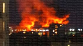Пожар на месте прилета в Одессе