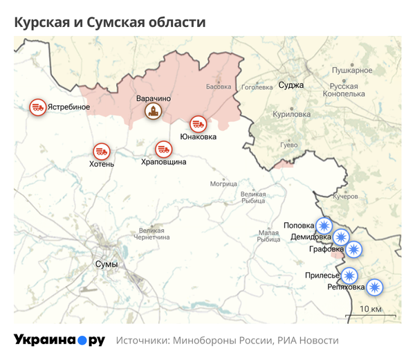 Курская и Сумская области