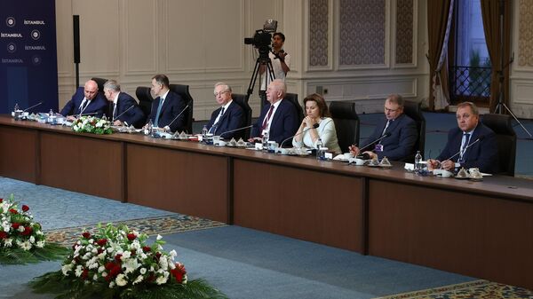 Третий раунд переговоров России и Украины Третий раунд переговоров России и Украины