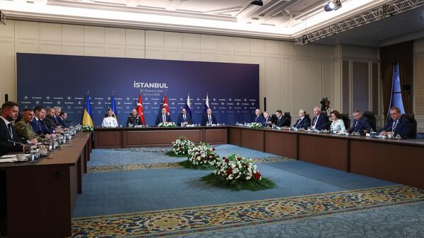 Третий раунд переговоров России и Украины Третий раунд переговоров России и Украины