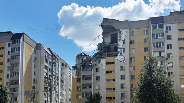Взрыв газа в жилом доме в Саратове