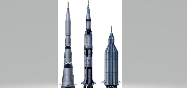 Лунные ракеты Н-1, Saturn V, УР700 (проект)