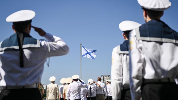 Празднование Дня Военно-морского флота в Москве
