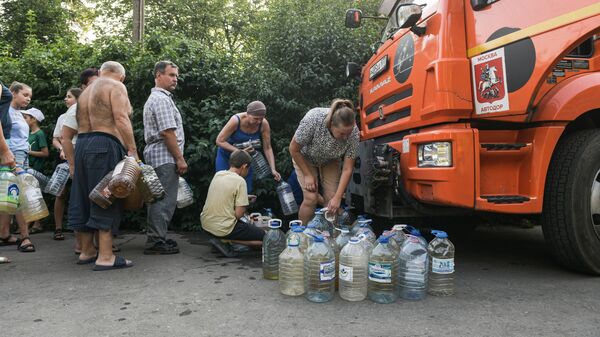 Ситуация с водоснабжением в ДНР