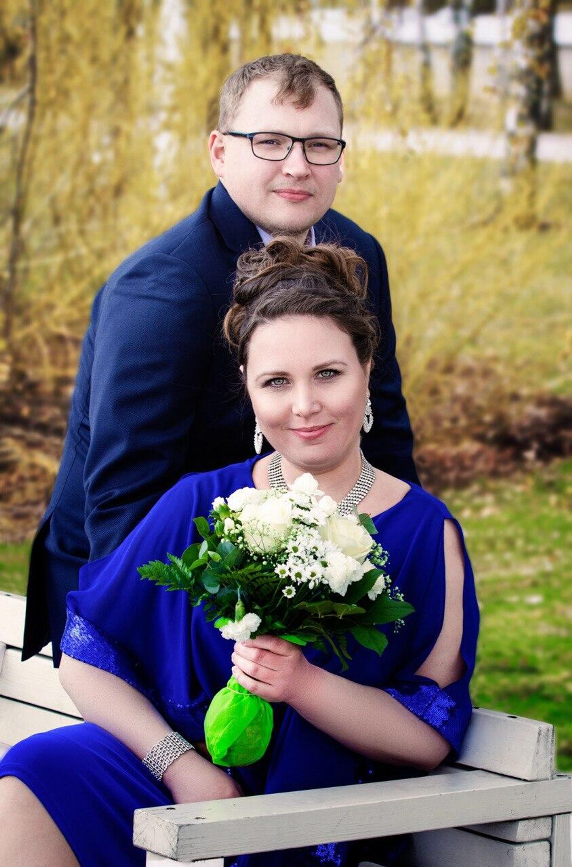 Екатерина с мужем - РИА Новости, 1920, 04.08.2025