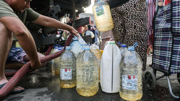 Ситуация с водоснабжением в ДНР