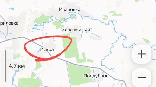 Поступает оперативная информация о начале штурмовых мероприятий в Искре на границе ДНР и Днепропетровской области