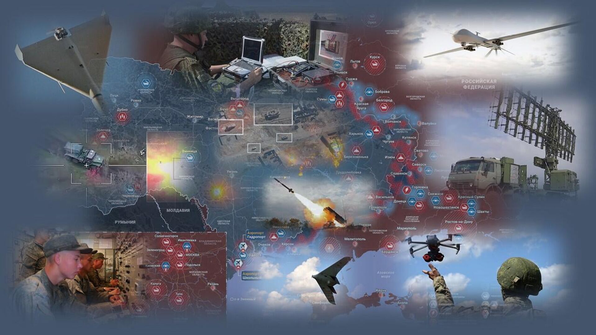 СВО, линия фронта - РИА Новости, 1920, 26.10.2025