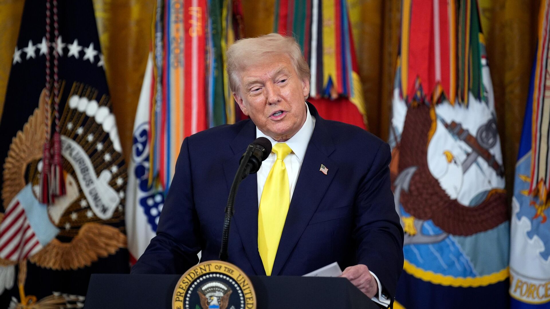 Заявление президента США Д. Трампа - РИА Новости, 1920, 08.08.2025